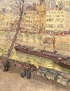 fritz von dardel Pariser Buchermarkt oil painting artist